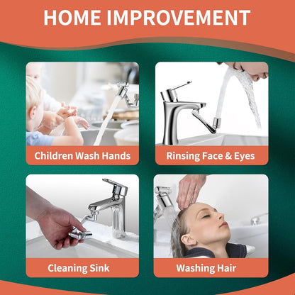 Avasoma® 1080° Swivel Faucet - Multifunctional Universal Robotic Arm🏉❤️