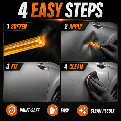 🦄Hot Melt Repair Glue Sticks – Fix Small Cracks, Chips & Dents – Strong Multi-Surface Bond for Home & Car