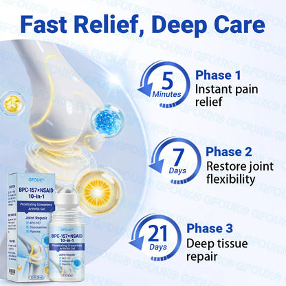 𝐎𝐟𝐟𝐢𝐜𝐢𝐚𝐥 𝐒𝐭𝐨𝐫𝐞 🇬🇧 |🏉GFOUK® BPC-157 × NSAID 10-in-1 Penetrating Greaseless Arthritis Gel