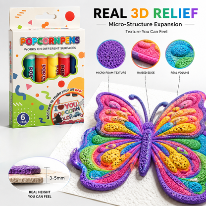 🦄🥏Save 50% by ordering today丨IEY® 3D Relief Art Pen – Turn Flat Drawings Into Touchable 3D Art🪄