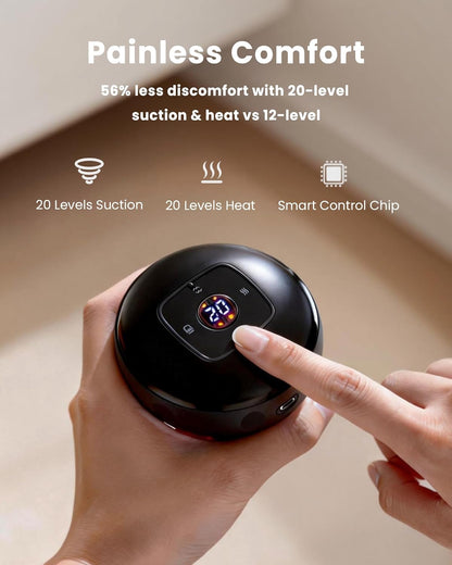 🛡️Avasoma® Smart Cupping Therapy Device: Professional AI-Powered Pain Relief, Deep Tissue Massage & Red Light Therapy for Muscle Recovery