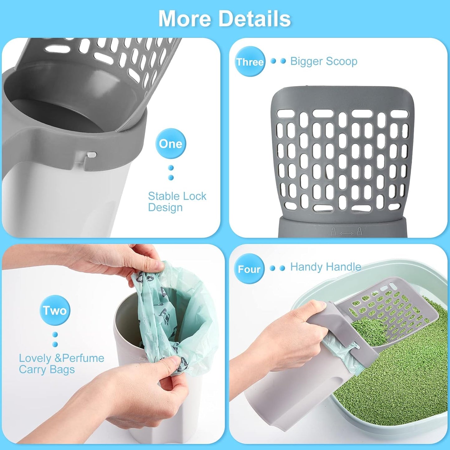 🐾Avasoma® Integrated Cat Litter System🔥: The Cleanest, Fastest Way to Scoop | One-Handed Operation, No More Odor!