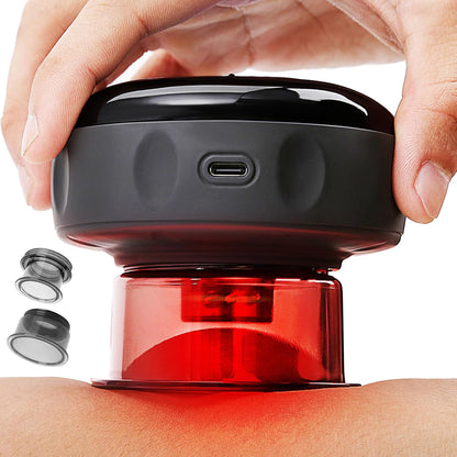 🛡️Avasoma® Smart Cupping Therapy Device: Professional AI-Powered Pain Relief, Deep Tissue Massage & Red Light Therapy for Muscle Recovery