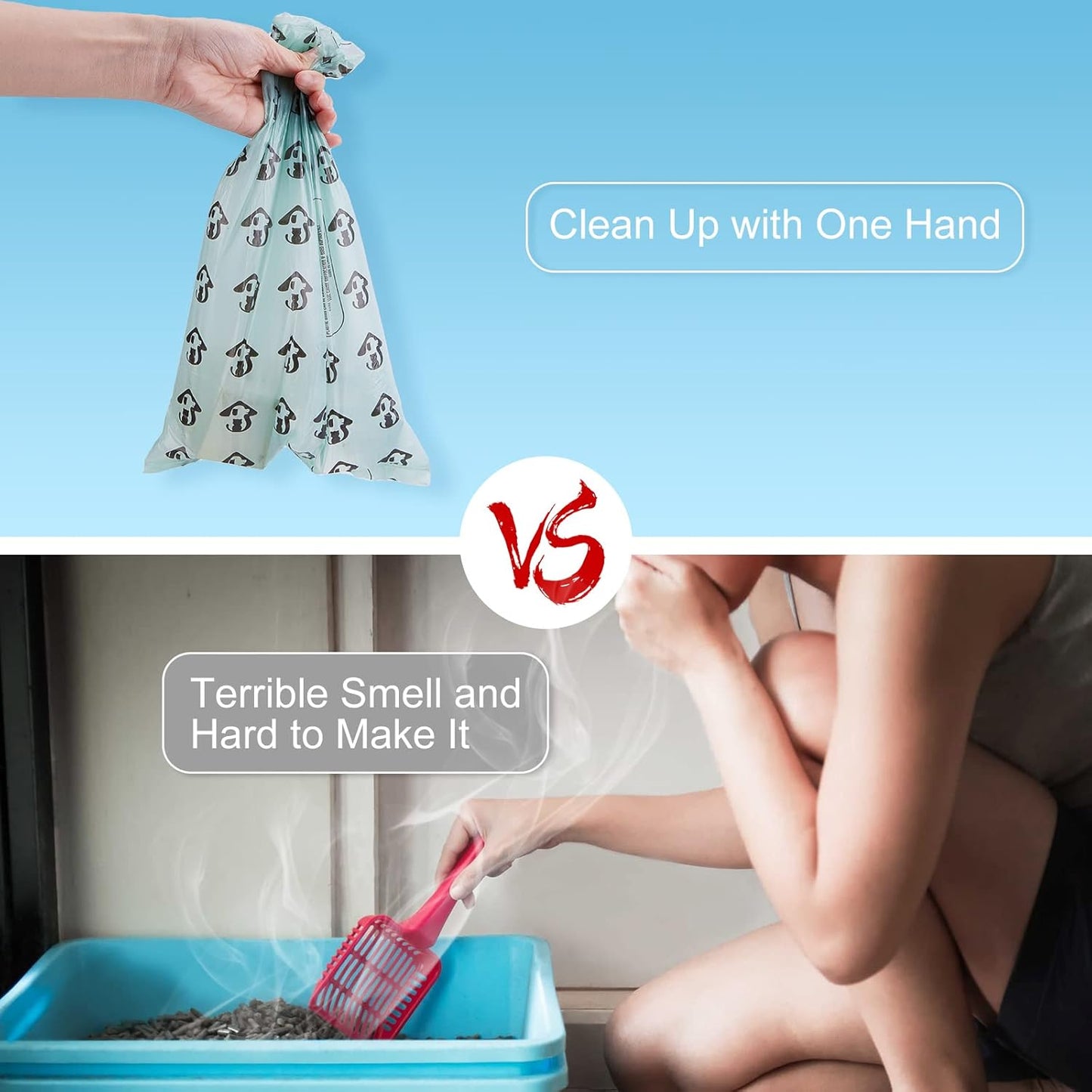 🐾Avasoma® Integrated Cat Litter System🔥: The Cleanest, Fastest Way to Scoop | One-Handed Operation, No More Odor!