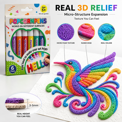 🦄👠Save62% by ordering today丨IEY® 3D Relief Art Pen – Turn Flat Drawings Into Touchable 3D Art🪄