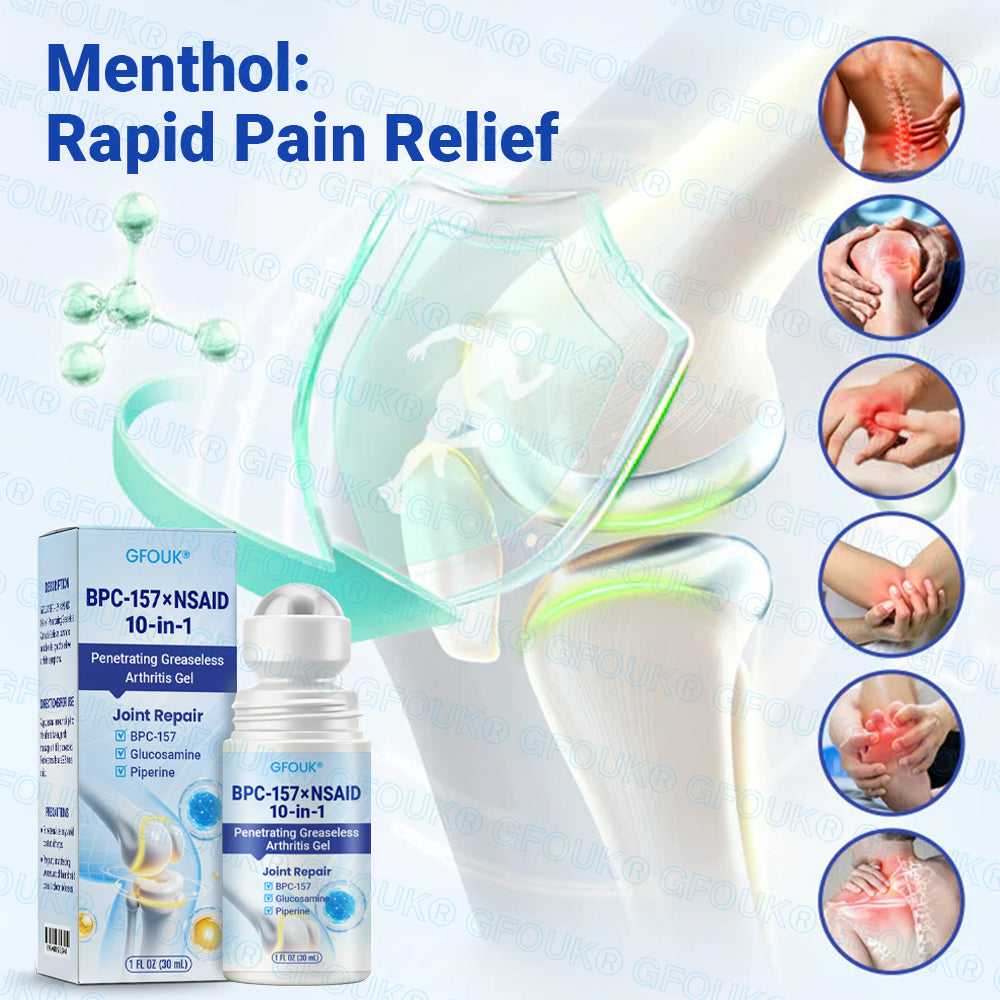 𝐎𝐟𝐟𝐢𝐜𝐢𝐚𝐥 𝐒𝐭𝐨𝐫𝐞 🇬🇧 |🏉GFOUK® BPC-157 × NSAID 10-in-1 Penetrating Greaseless Arthritis Gel