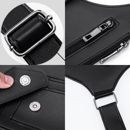 🧍‍♂️Avasoma® | Premium Leather Adjustable Underarm Shoulder Bag for Men & Women