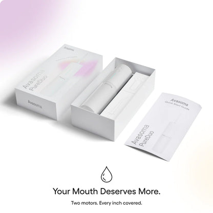 Avasoma® PureDuo🔥: The World’s 1st Dual-Motor Tech | 60s Dentist-Level Deep Clean!