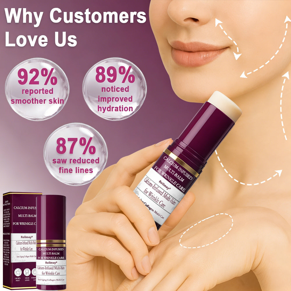 #1 Bestselling🏆--Rolimey® Calcium Multi Balm🏉Anti-Aging & Firming Skincare Stick🔥- Last Day Promotion 50% OFF