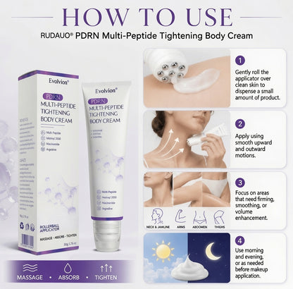 🦄 Evolvion® Crepey Skin Smoothing & Firming Roller Cream💕💕💕 (Copy，second upsell)