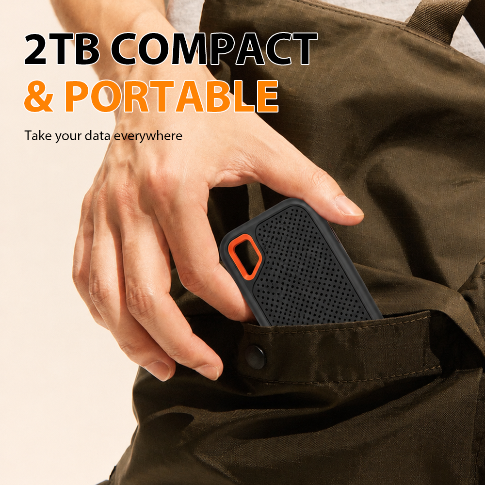 ⚡2TB Type-C Portable Mini SSD | High-Speed External Storage Drive for Laptop, Desktop & Smartphone🍀