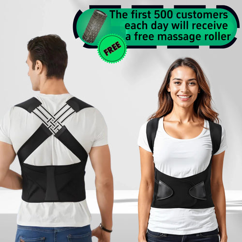 🧍‍♂️Avasoma® | Professional Posture Corrector.Discreetly invisible under clothes for lasting spinal health. Start standing better! 🏉👨‍⚕️