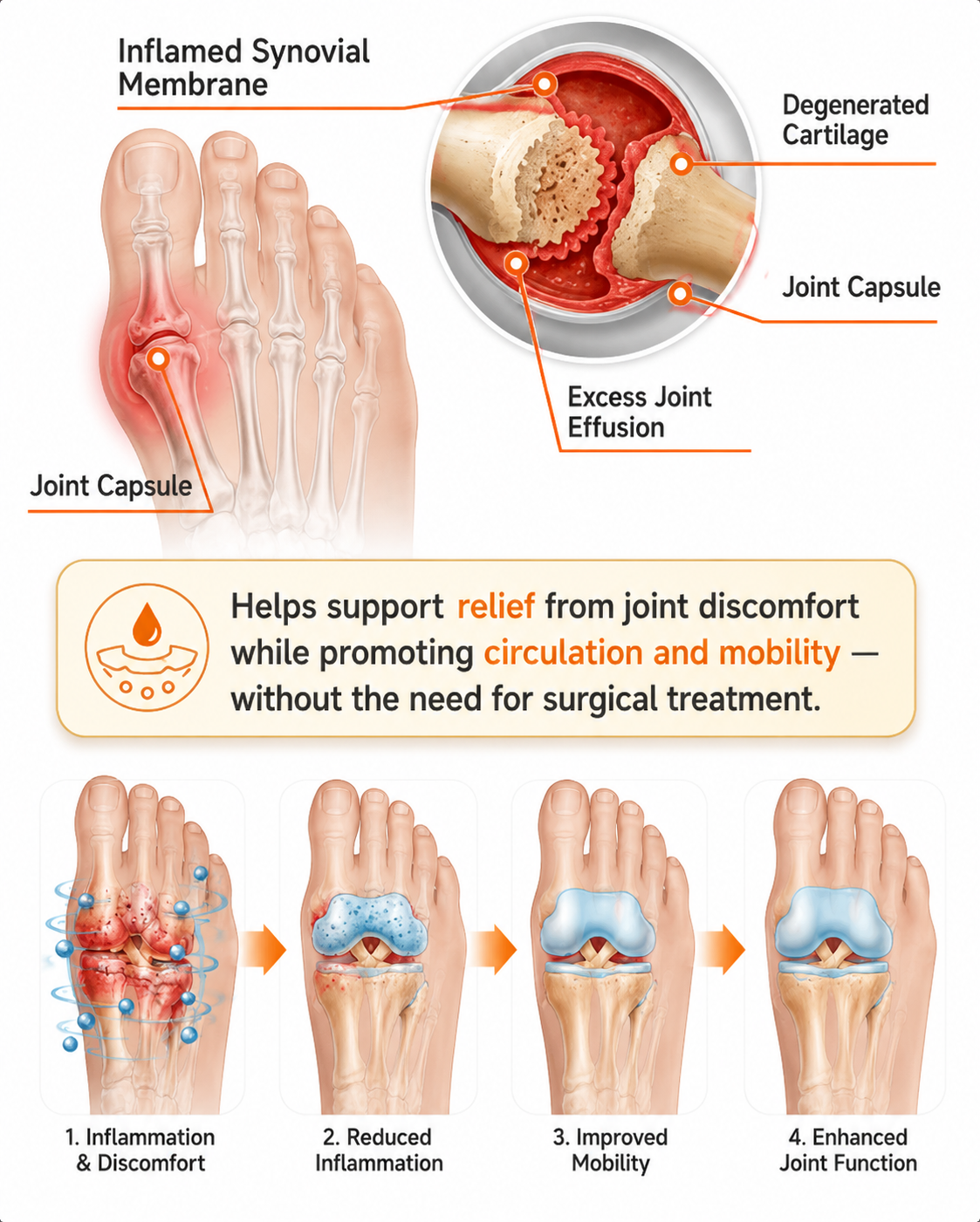 🏅DOCTIA® Relief Botanical Bunion Comfort Patcht👠💃（Physical Stretch Support + Botanical Comfort Formula)