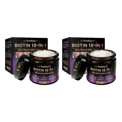 Made and Shipped from UK🏉👨‍⚕️Evolvion® Biotin 10-in-1 All-in-One Barrier Repair Cream - Last Day Promotion: 50% OFF