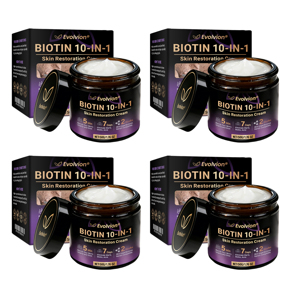 Made and Shipped from UK🏉👨‍⚕️Evolvion® Biotin 10-in-1 All-in-One Barrier Repair Cream - Last Day Promotion: 50% OFF