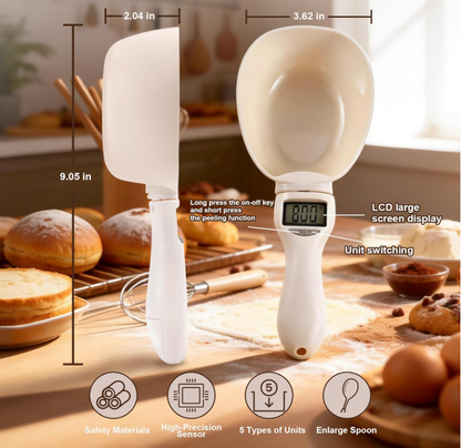 ⚖️ Avasoma® | Precision Digital Measuring Spoon. Master every gram for perfect recipes.
