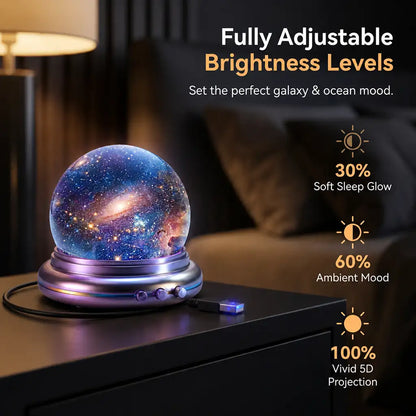 🔮🦄Night Light Projector - Smart Holographic Star Projector🪭