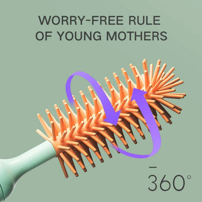 ✨Avasoma® 360° Pro-Electric Bottle Brush🔥: Clean Deep in Seconds | One-Touch Power, Zero Scrubbing, 100% Hygiene!