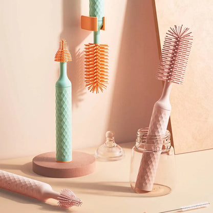 ✨Avasoma® 360° Pro-Electric Bottle Brush🔥: Clean Deep in Seconds | One-Touch Power, Zero Scrubbing, 100% Hygiene!