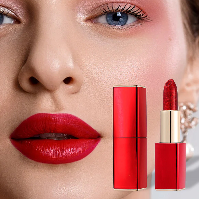 🔥Christmas Flash Sale⚡Color-Changing Moisturizing Glitter Lipstick | Buy More Save More for Holiday Gifting