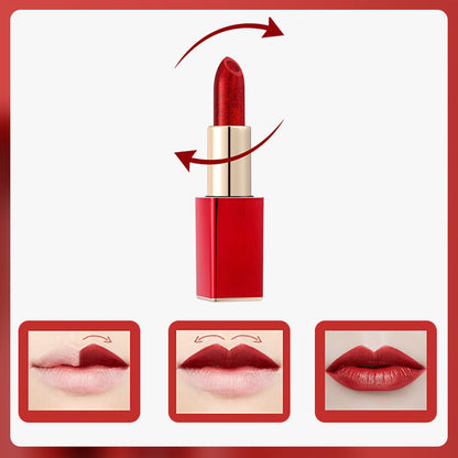 🔥Christmas Flash Sale⚡Color-Changing Moisturizing Glitter Lipstick | Buy More Save More for Holiday Gifting