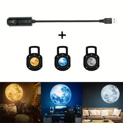 💡🏉BVJ® Plug-and-Play HD Galaxy & Ocean Projector Night Light🥳50,000+ Happy Users