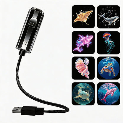 💡🏉BVJ® Plug-and-Play HD Galaxy & Ocean Projector Night Light🥳50,000+ Happy Users
