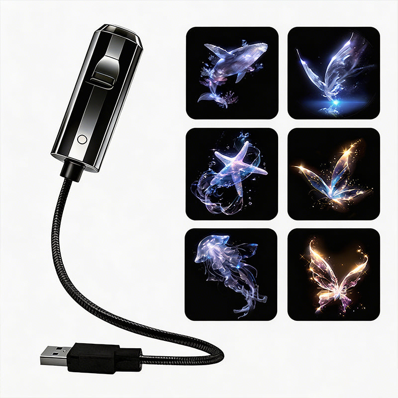 💡🏉BVJ® Plug-and-Play HD Galaxy & Ocean Projector Night Light🥳50,000+ Happy Users