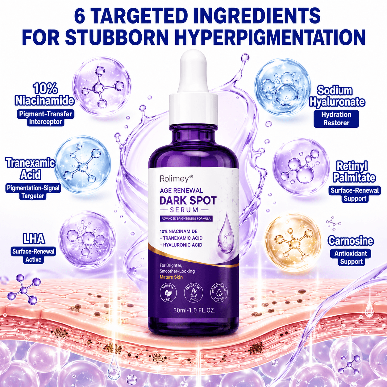 🏉Rolimey® Advanced Melanin Dark Spot Correcting Serum